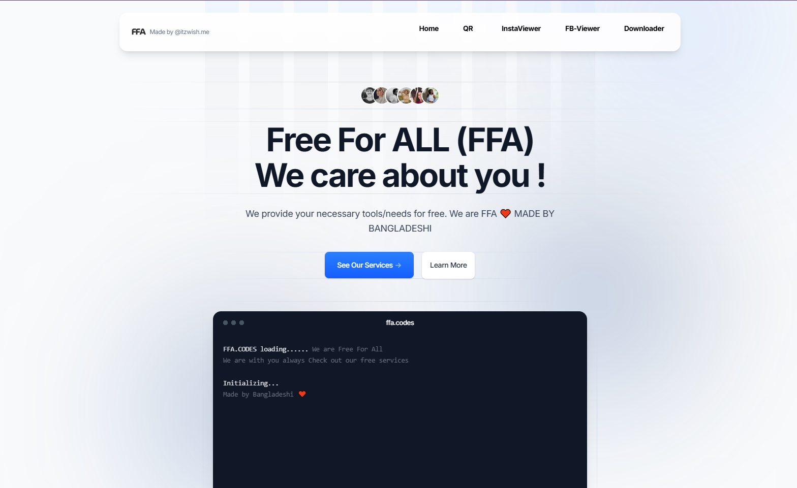 ffa.codes — developer utilities by PectaTechnology
